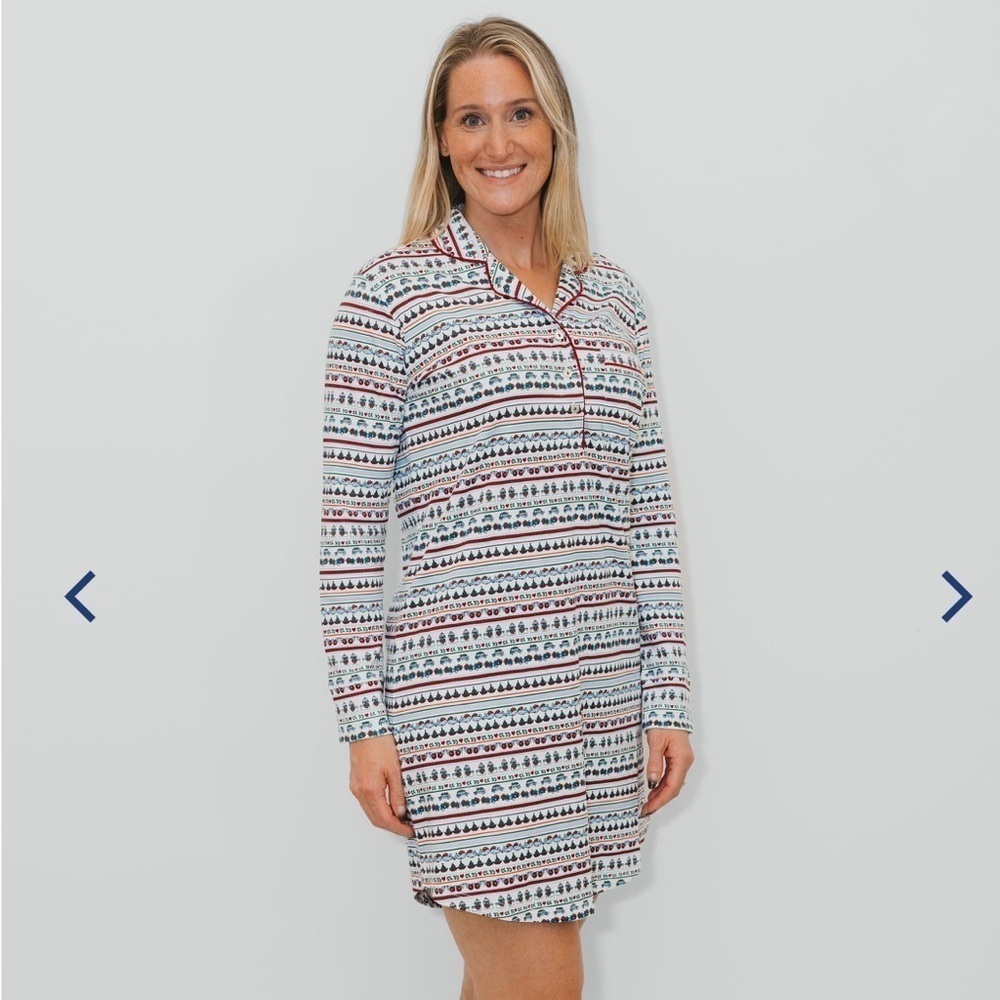 Erica Wilson Sz Sm Nightshirt - Stroll